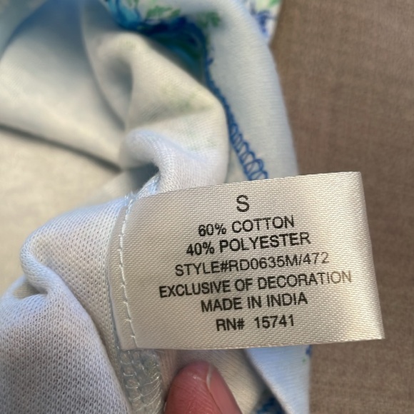 NWT Karen Neuburger Pajama Top Small - Picture 10 of 11